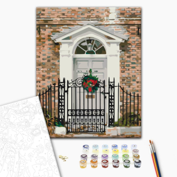 Картина по номерам Города - Ласкаво просимо