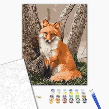 Лесная лисичка