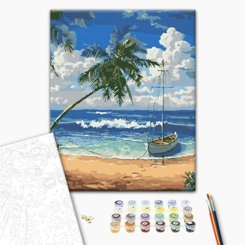 Картина по номерам Природа - Райский остров