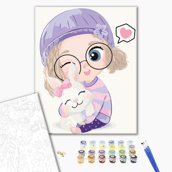 Девочка с кроликом