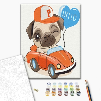 Вітаннячко від мопса