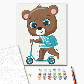 Ведмедик школярик