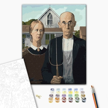 «Американская готика», Грант Вуд