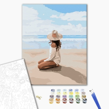 Картина по номерам Люди на картинах - Сонячні ванни