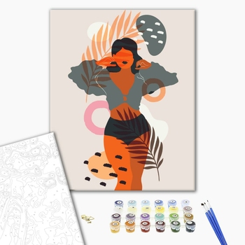 Картина по номерам Люди на картинах - Маніфест жіночої краси