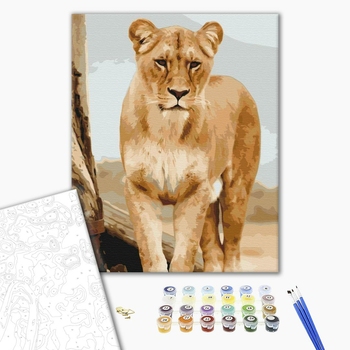 Молодая львица