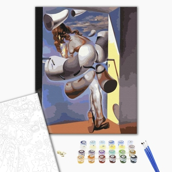 Sodom self-gratification of an innocent virgin. Salvador Dali