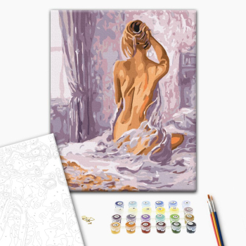 Картина по номерам Люди на картинах - Ранкове пробудження