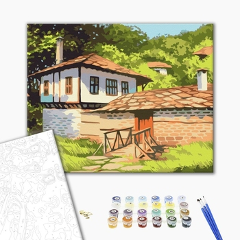 Картина по номерам Українські міста та ландшафти - Затишна провінція