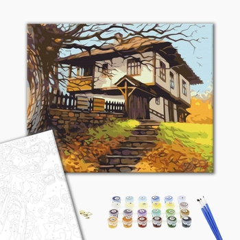 Картина по номерам Українські міста та ландшафти - Осінь за містом