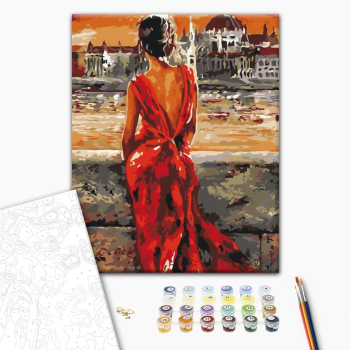 Леді в червоному