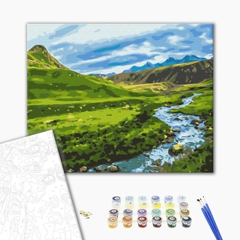 Картина по номерам Пейзажі - Альпійський луг