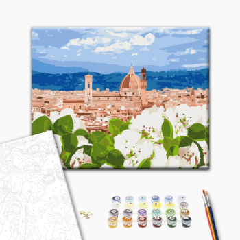 Картина по номерам Города - Квіткова Флоренція