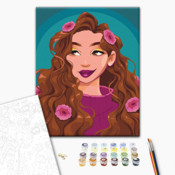 Картина по номерам Люди на картинах - Непокірна принцеса