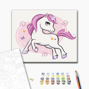 Блестящая единорожка