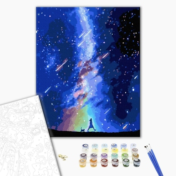 Картина по номерам Космос - Зорепад
