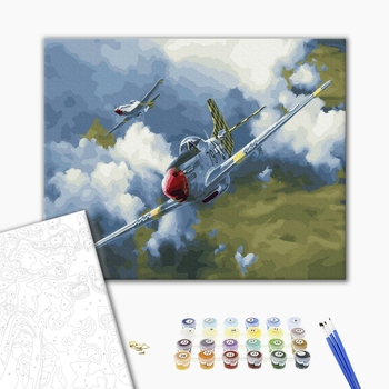 Картина по номерам Кораблі, автомобілі та літаки - На віражі