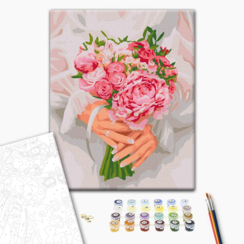 Картина по номерам Квіти - Особый букет