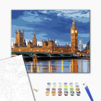 Картина по номерам Города - Погожий день у Лондоні