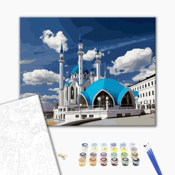 Картина по номерам Города - Блакитна мечеть