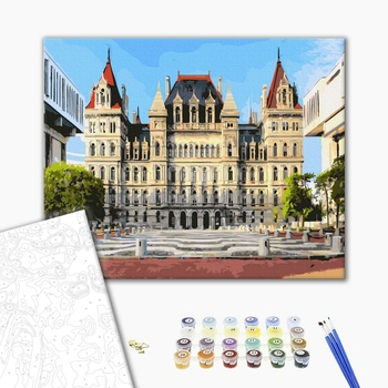 Картина по номерам Города - Капілой