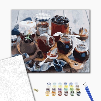 Картина по номерам Натюрморти - Ожинові смаколики