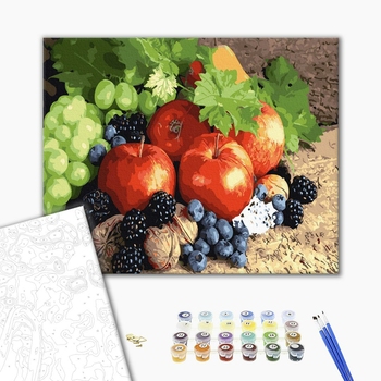 Картина по номерам Натюрморти - Осінній врожай