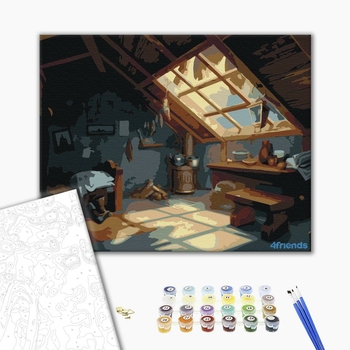 Картина по номерам Українські міста та ландшафти - Чердак