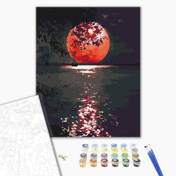 Картина по номерам Східна тематика - Японський вечір