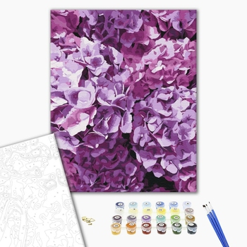 Картина по номерам Квіти - Красота гортензий