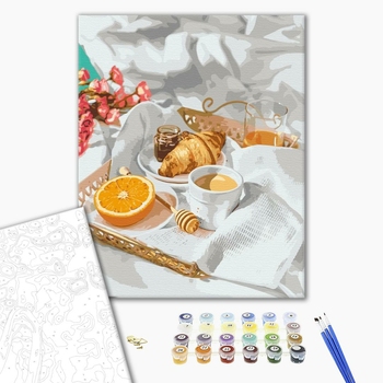 Картина по номерам Натюрморти - Цитрусовий перекус