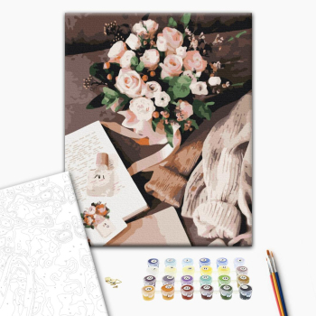 Картина по номерам Квіти - Аромат квітів