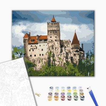 Картина по номерам Города - Замок Дракули