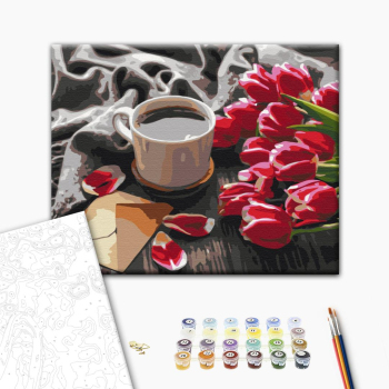 Тюльпаны к кофе