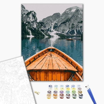 Картина по номерам Природа - Прогулянка на човні