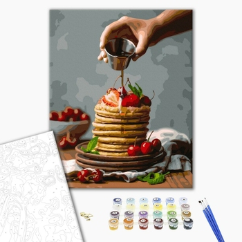 Картина по номерам Натюрморти - Апетитний сніданок