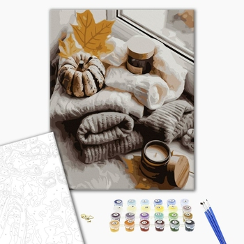 Картина по номерам Натюрморти - Осіння розкладка