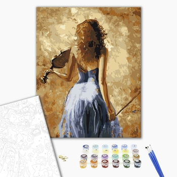 Картина по номерам Люди на картинах - Перша скрипка