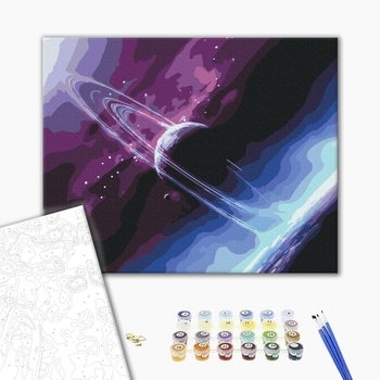 Картина по номерам Космос - Кільця Сатурна