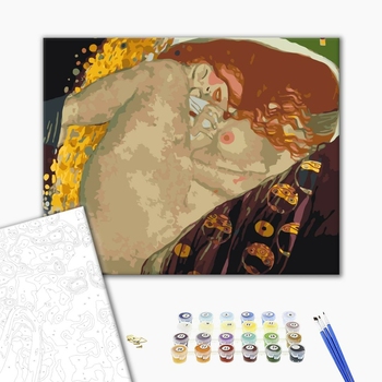 Картина по номерам Репродукції художників - Даная. Густав Клімт