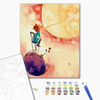 Картина по номерам Абстракції - Маленький принц