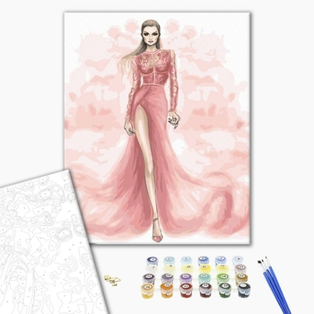 Картина по номерам Люди на картинах - Королева подіуму