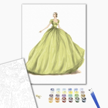 Картина по номерам Люди на картинах - Королева балу