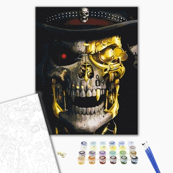 Картина по номерам із золотою фарбою - Золото Мексики