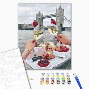 Картина по номерам Города - Келихи Лондона