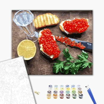 Картина по номерам Натюрморти - Заморські гостинці