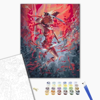 Картина по номерам Люди на картинах - Незламна пристрасть