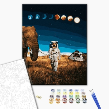 Картина по номерам Космос - Стадії світу