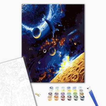 Картина по номерам Космос - Космічний дзен