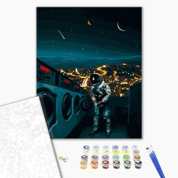 Картина по номерам Космос - Космічна чистота